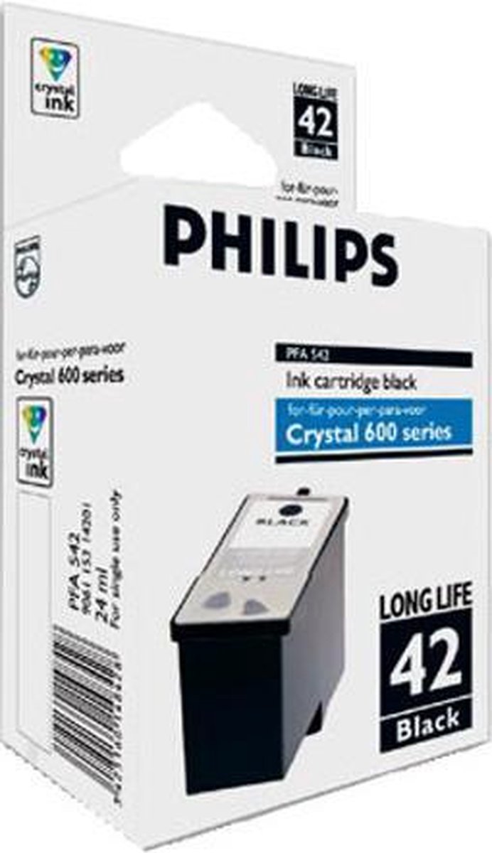 Philips Crystal Ink 42 - zwart LL