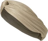 Sarlini Fashion Elastische haarband Bow | Plisé Sand