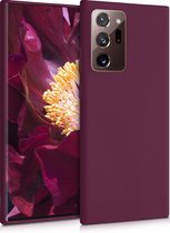 kwmobile telefoonhoesje voor Samsung Galaxy Note 20 Ultra - Hoesje voor smartphone - Back cover in bordeaux-violet