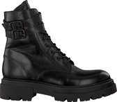 Notre-V 01-310 Veterboots - Laarzen Met Veters - Dames - Zwart - Maat 40