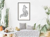 Poster - Openwork Fox-30x45