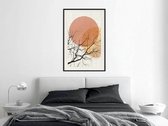 Artgeist - Schilderij - Gloomy Tree - Multicolor - 20 X 30 Cm