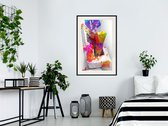Artgeist - Schilderij - Colours And Shapes - Multicolor - 40 X 60 Cm