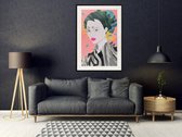 Artgeist - Schilderij - Geisha - Multicolor - 20 X 30 Cm