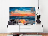 Doe-het-zelf op canvas schilderen - At Sea-60x40