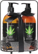 CBD - Bath and Shower - Luxe Care set - Green Tea Hemp Oil - Kits - Bath and Shower