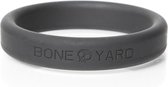 Silicone Ring 5 Pcs Kit - Black - Cock Rings -