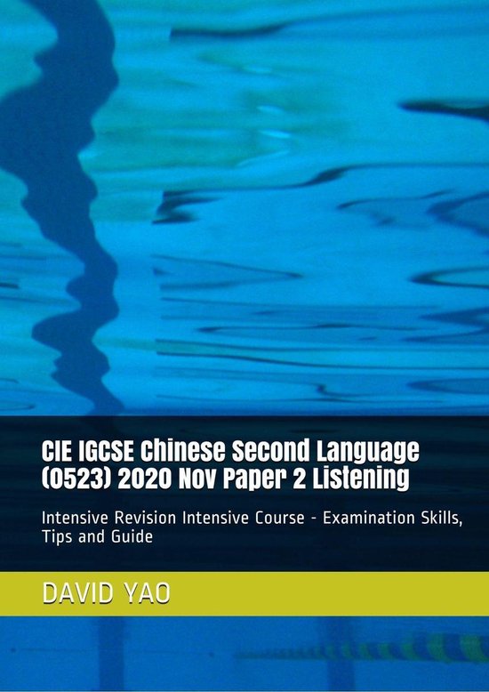 IGCSE Chinese - CIE IGCSE Chinese Second Language (0523) 2020 Nov Paper ...