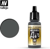 Vallejo 71123 Model Air Dark Grey RLM42 - Acryl Verf flesje