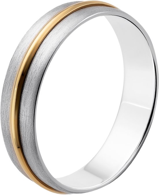 Orphelia OR8871/55/NCY/64 - Wedding ring - Bicolore 9K