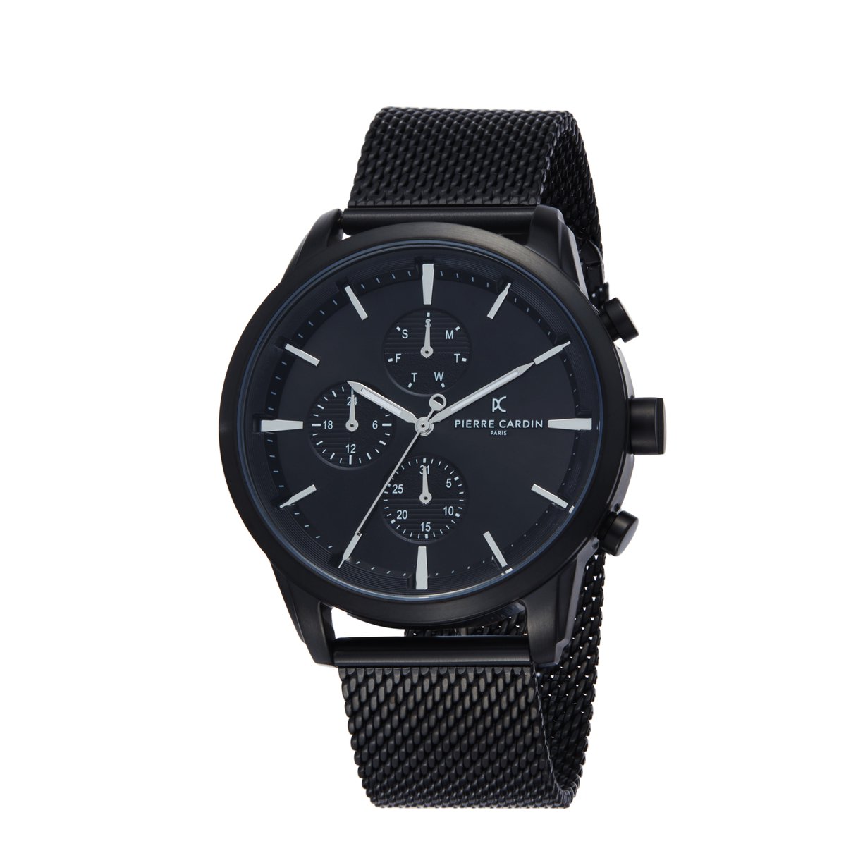 Pierre Cardin - Heren Horloge A-PC902741F107 - Zwart