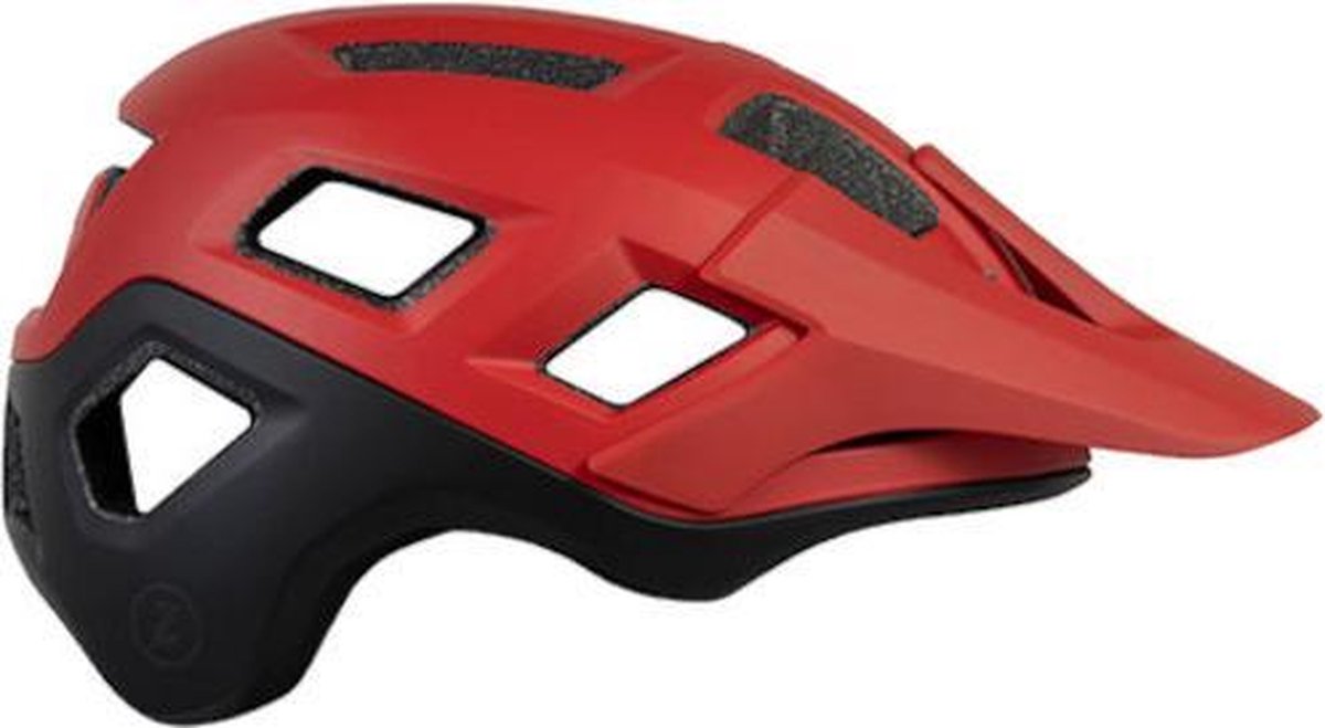 Lazer Fietshelm Coyote Unisex Rood/wit Maat 52-56 Cm