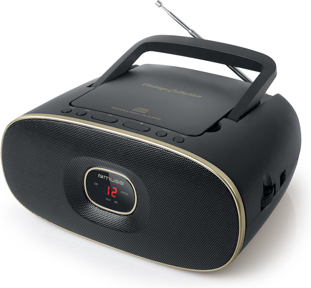 Muse MD-202VT - Compacte Radio/CD Speler thumbnail 4
