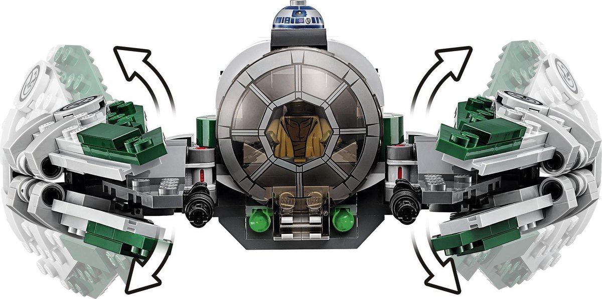 LEGO Star Wars Yoda's Jedi Starfighter 75168 — afbeelding 14