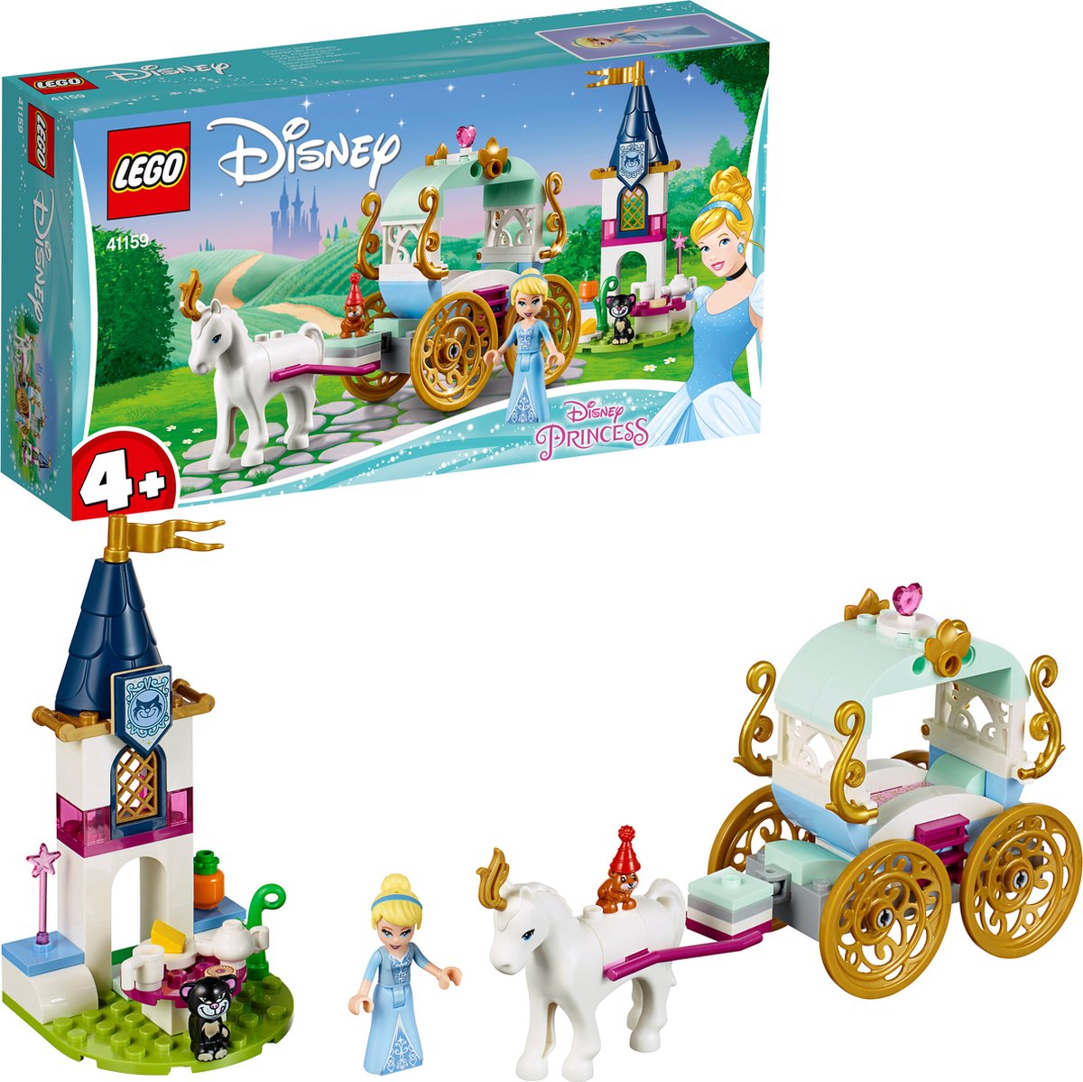 LEGO Disney Princess Assepoesters koetstocht 41159 — afbeelding 15