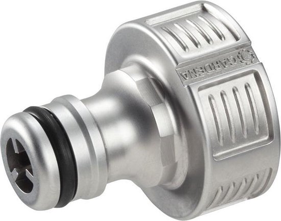 GARDENA Premium Kraanstuk - Voor 21 mm (G 1/2'') waterkraan - Met 26,5 mm (G 3/4") draad