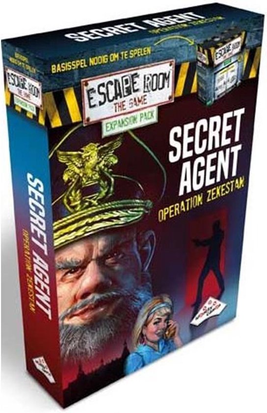 Escape Room The Game uitbreidingsset Secret Agent - Identity Games