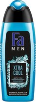 Fa Men Douchegel en Shampoo Extreme Cool 250 ml
