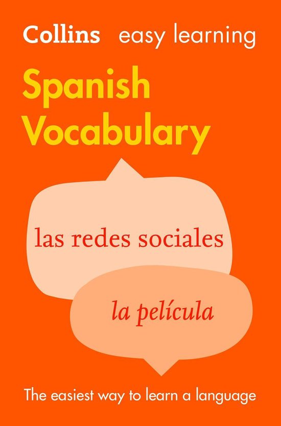 Collins Easy Learning - Easy Learning Spanish Vocabulary - cover