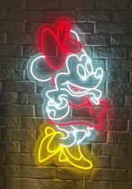 OHNO Neon Verlichting Mouse 2 - Neon Lamp - Wandlamp - Decoratie - Led - Verlichting - Lamp - Nachtlampje - Mancave Decoratie - Neon Party - Kamer decoratie aesthetic - Wandecoratie woonkamer - Wandlamp binnen - Lampen - Neon - Led Verlichting - Wit
