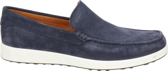 Ecco S Lite heren loafer - Blauw - Maat 45 | bol.com
