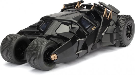 racket Gemengd Helm Jada Toys - Batman The Dark Knight Batmobile 1:24 - Die-cast - Zwart -  Vanaf 8 jaar -... | bol.com