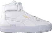 Puma Cali Sport Top Warm Up Wn's Hoge sneakers - Dames - Wit - Maat 36