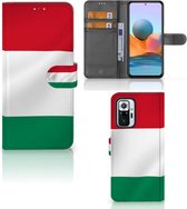 Telefoonhoesje met Pasjeshouder Xiaomi Redmi Note 10 Pro Bookcase Hongarije