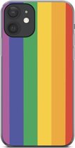 ShieldCase Happy Pride Rainbow geschikt voor Apple iPhone 12 / 12 Pro