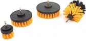 Ensemble de 4 brosses de nettoyage pour le foret