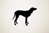 Silhouette hond - Ariegeois - Ariegeois - L - 75x101cm - Zwart - wanddecoratie