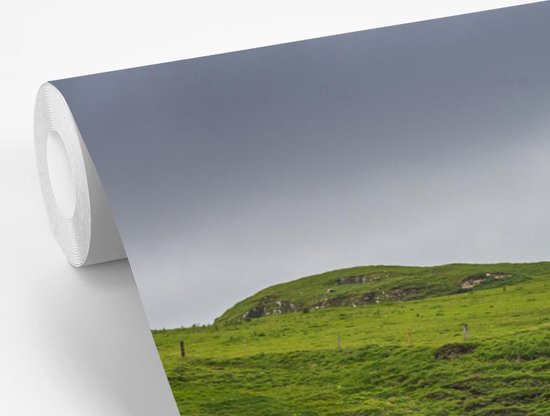 Papier peint photo peint vinyle - Ruine en Irlande largeur 600 cm x hauteur 400 cm - Tirage photo sur papier peint (disponible en 7 tailles)