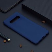 Voor Galaxy S10 5G Candy Color TPU Case (blauw)