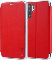 Voor Huawei P30 Pro CMai2 Linglong-serie PC + PU horizontale flip lederen tas met houder en kaartsleuf (rood)