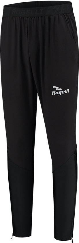 Foto: Rogelli evermore hardloopbroek heren sportbroek ideaal om voor en na een wedstrijd te dragen zwart maat l