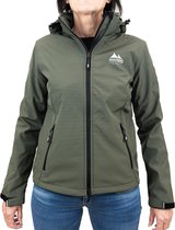 Nordberg Ingrida Dames Softshell Ls00201-ay - Kleur Groen - Maat 3XL