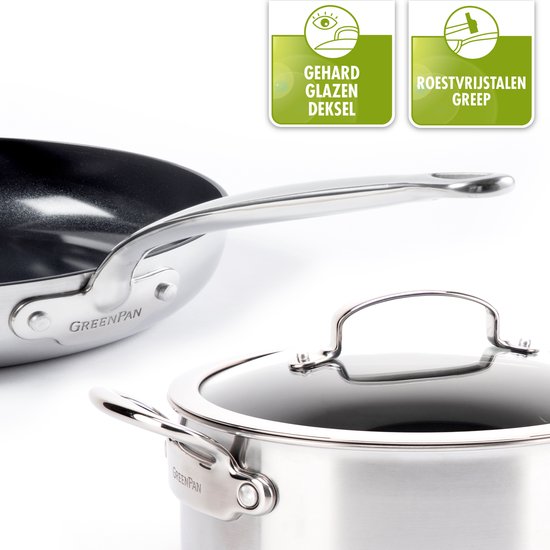 GreenPan Hapjespan deksel 28cm bestellen | Albert Heijn
