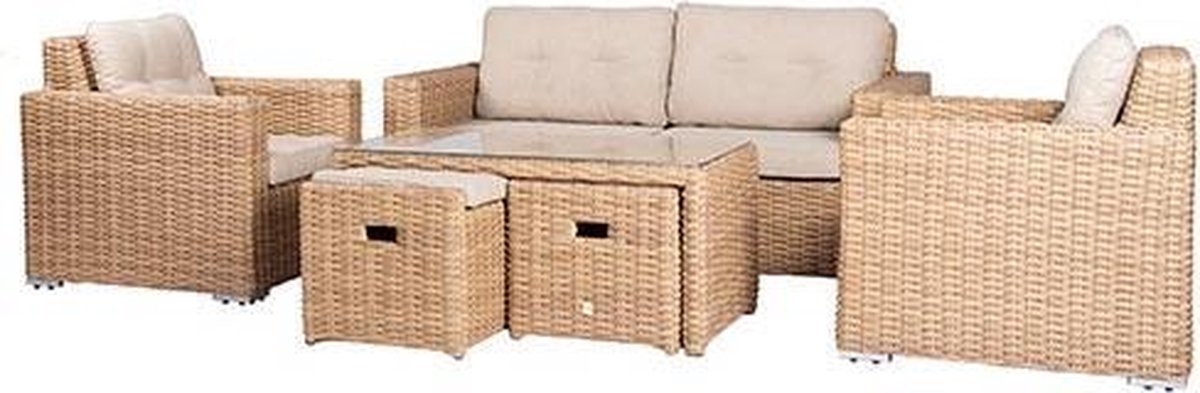 Your Own Living Couto Sofa Loungeset - Bamboo