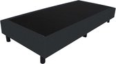 Bedworld Boxspring 100x200 - Lederlook - Donker blauw (MD980)
