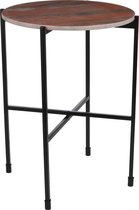 Casa Vivante Nanne Plantentafel - H55 x Ø43 cm - Marmer - Roze