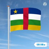 Vlag Centraal Afrikaanse Republiek 120x180cm