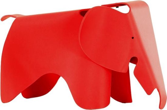 vroegrijp Stamboom Bijdrage Design olifant stoel Elephant Junior rood. | bol.com