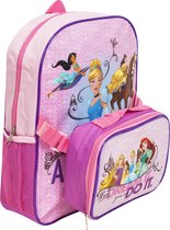 Princess rugzak met lunchbox