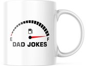 Vaderdag Mok Full of dad jokes