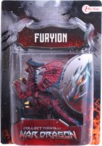 Toi-toys Draak Furyion Junior 8 Cm Rood