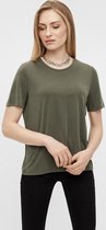 Object T-shirt Objannie S/s T-shirt Noos 23031013 Forest Night Dames Maat - L