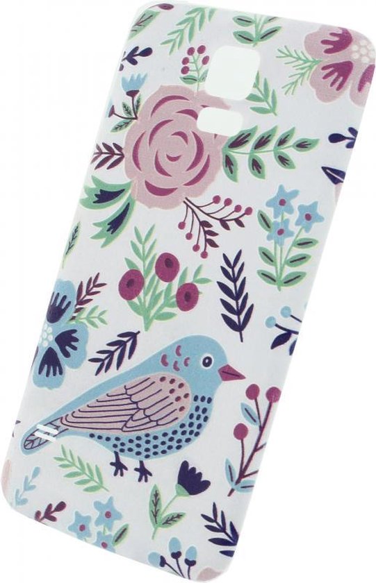 Xccess Battery Hardcase Hoesje - Geschikt voor Samsung Galaxy S5 Plus - Fantasy Blue Bird