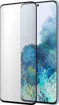 Mobiparts Curved Gehard Glas Ultra-Clear Screenprotector voor Samsung Galaxy S20 - Zwart