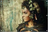 Fantasy Cosplay woman - Foto op Tuinposter - 225 x 150 cm