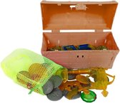 Toys Amsterdam Schatkist Met Juwelen Junior 18 Cm Oranje